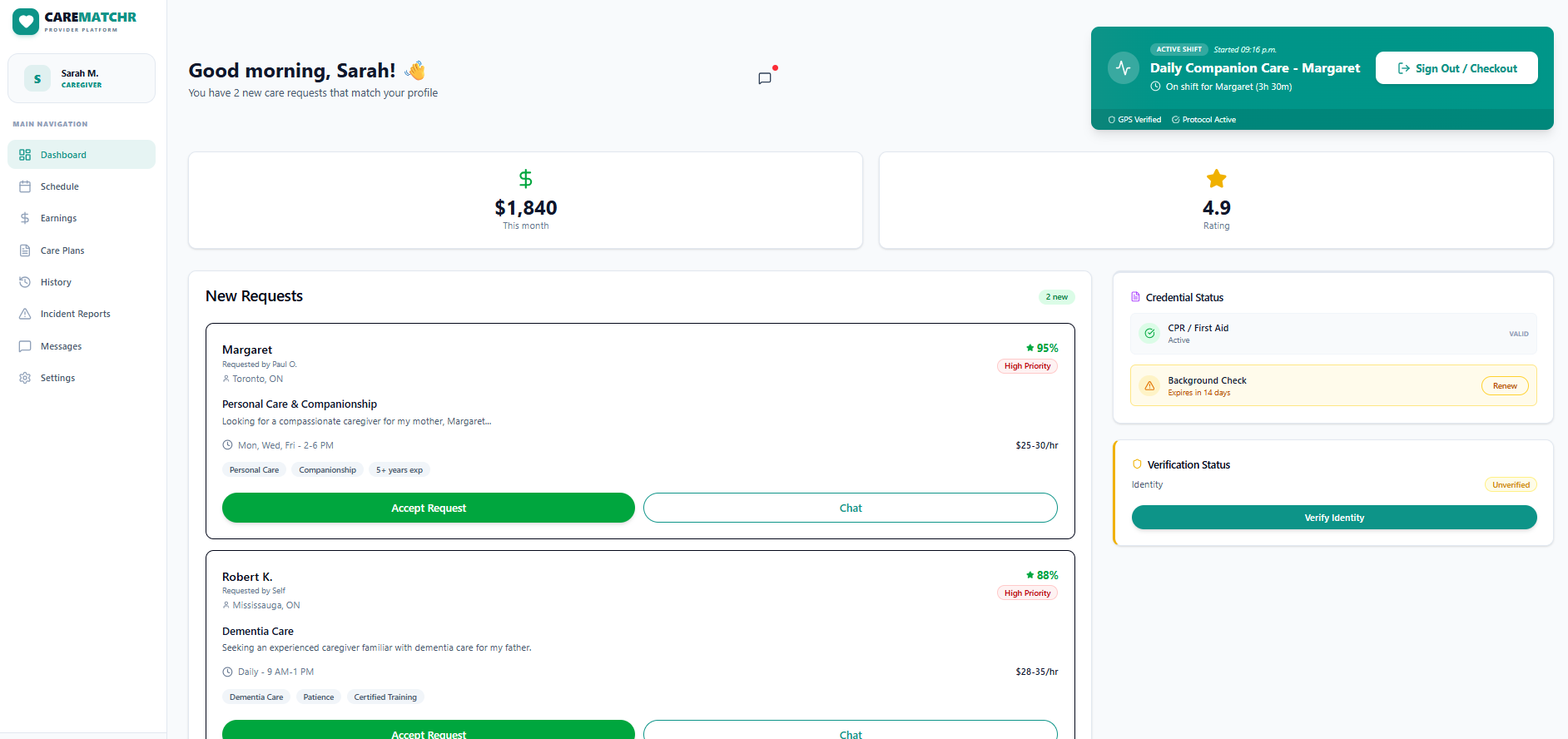 Woodward Staffing Dashboard